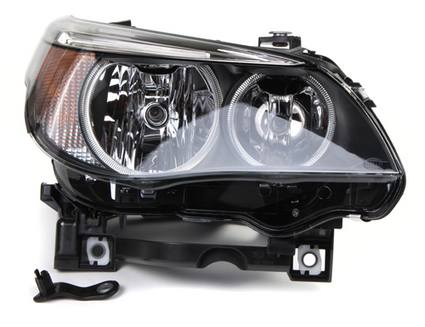 BMW Headlight Assembly - Passenger Side (Halogen) 63127166116 - Hella 008673121